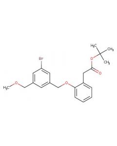 Astatech TERT-BUTYL 2-(2-((3-BROMO-5-(METHOXYMETHYL)BENZYL)OXY)PHENYL)ACETATE; 1G; Purity 95%; MDL-MFCD30531020